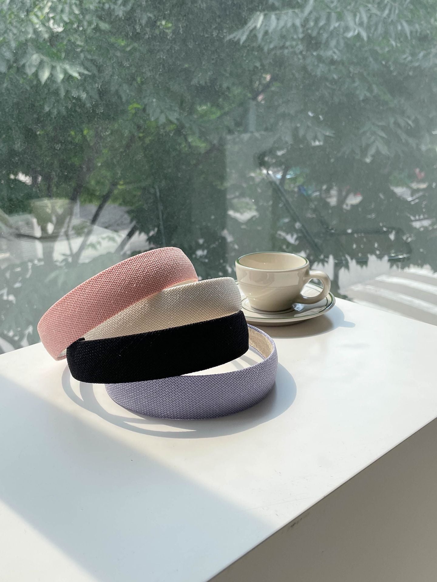 Simple solid fabric Headband