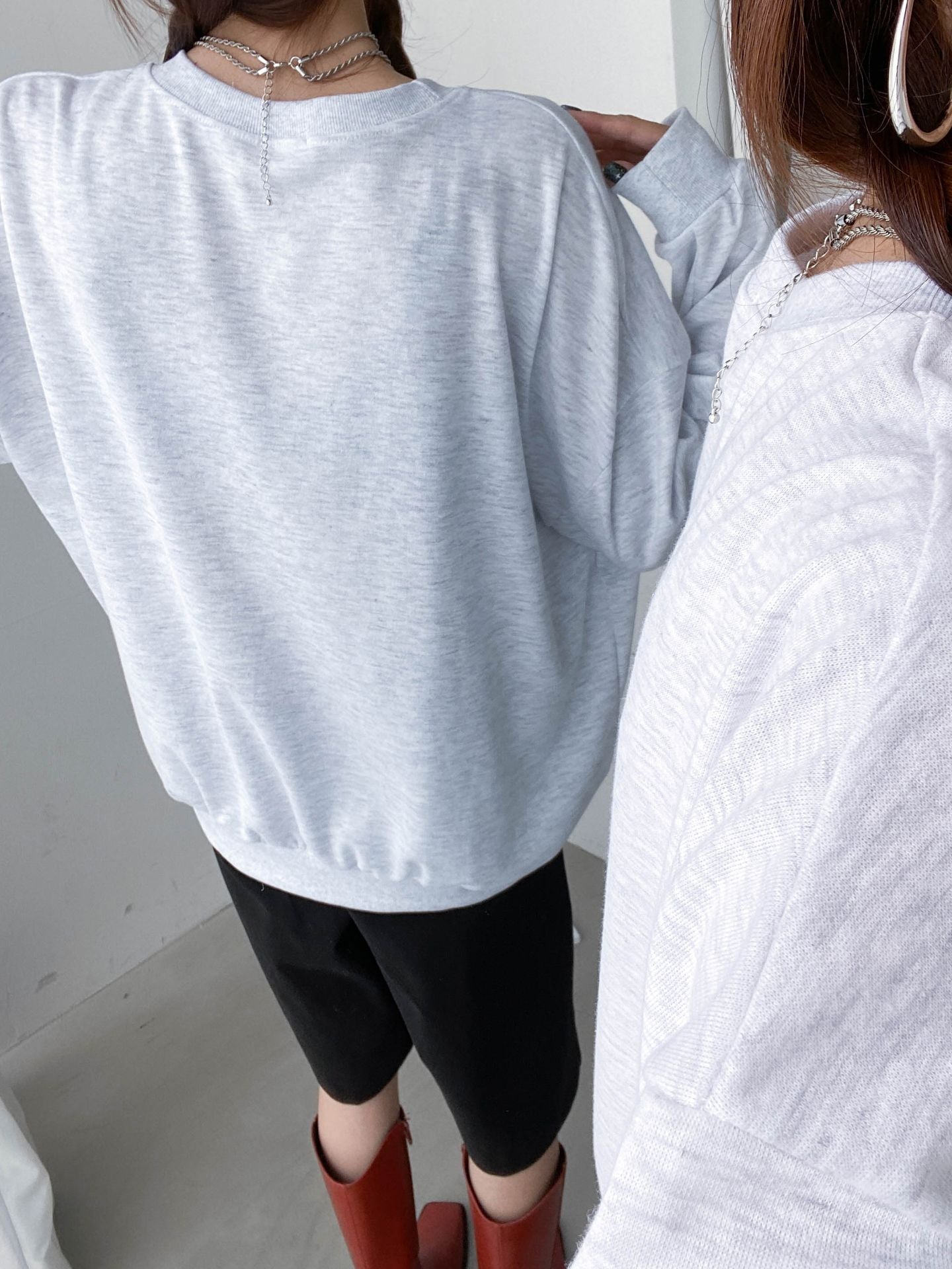 Embroidery big Patch Comfy Sweatshirts