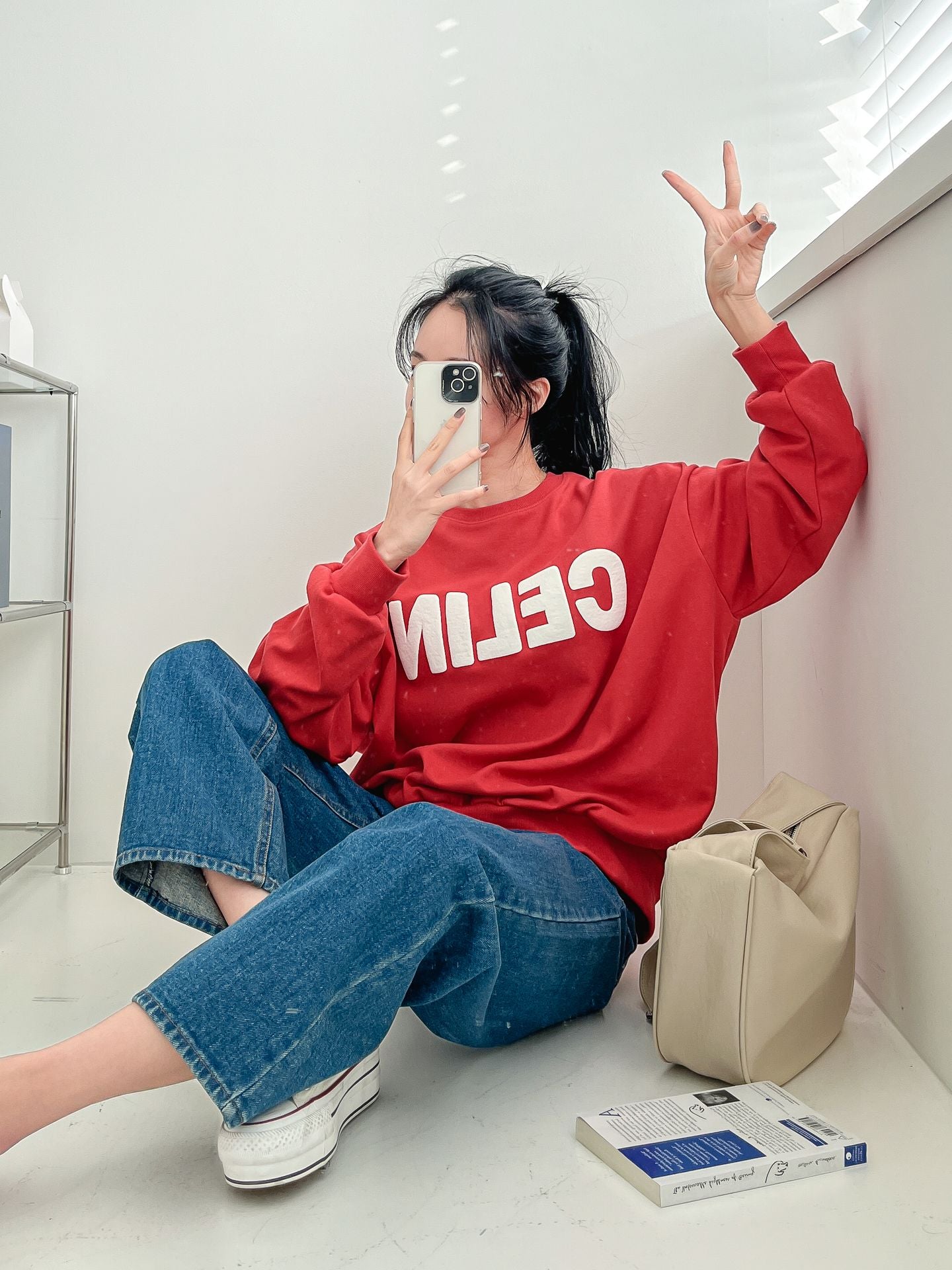 CELIN Print Comfy Sweatshirts