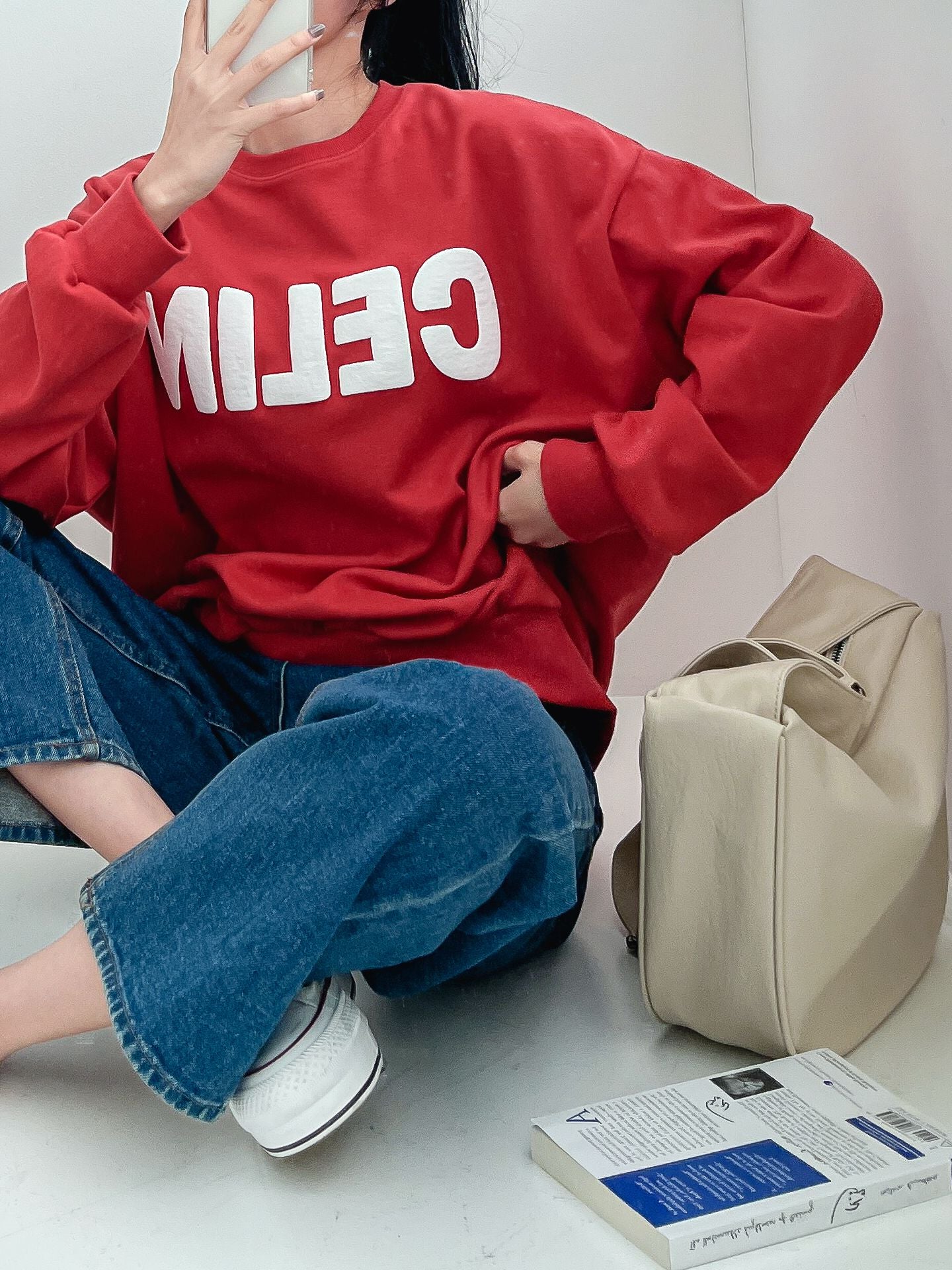 CELIN Print Comfy Sweatshirts