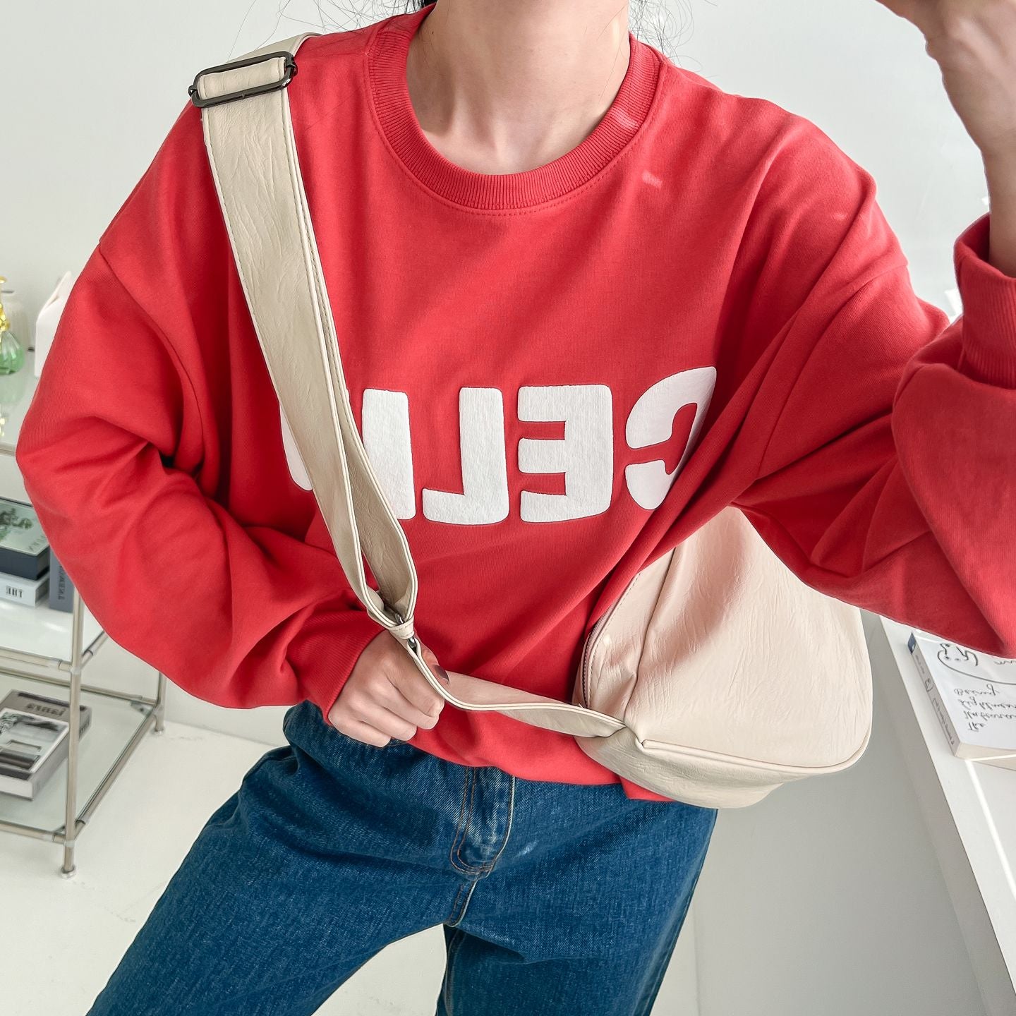 CELIN Print Comfy Sweatshirts