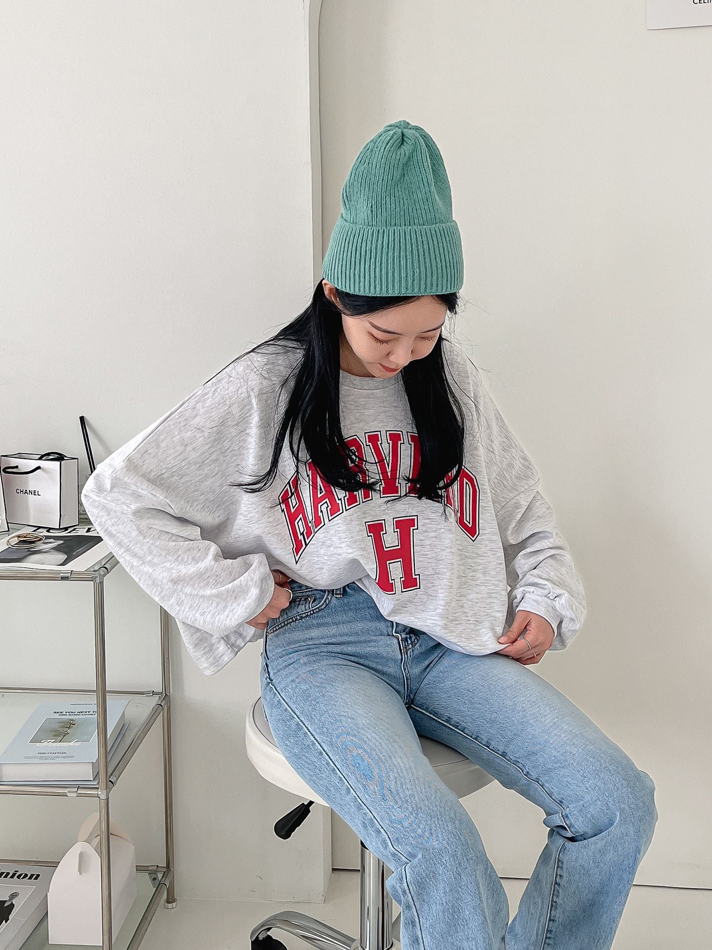 H Comfy Crop Sweatshirts