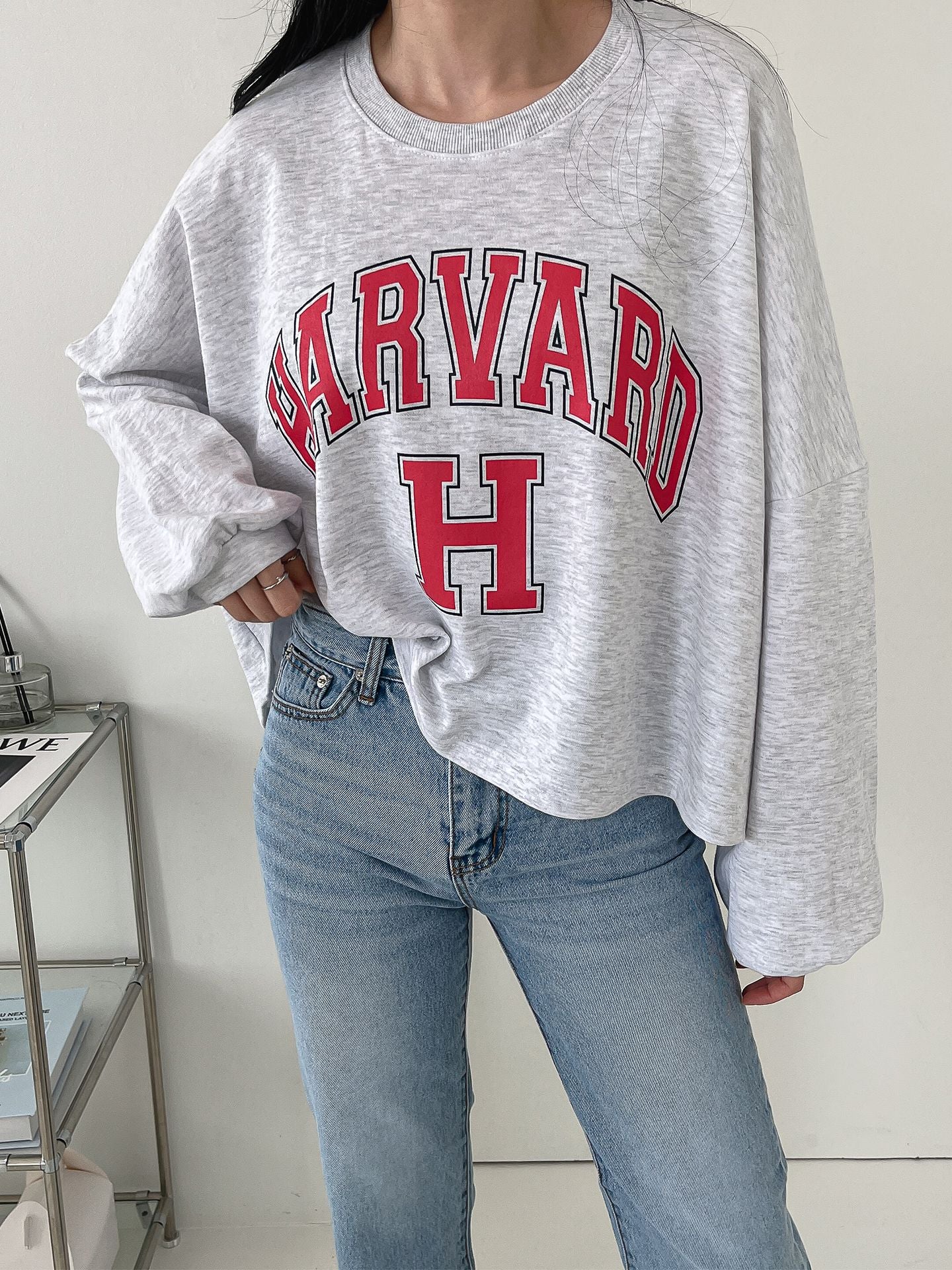 H Comfy Crop Sweatshirts