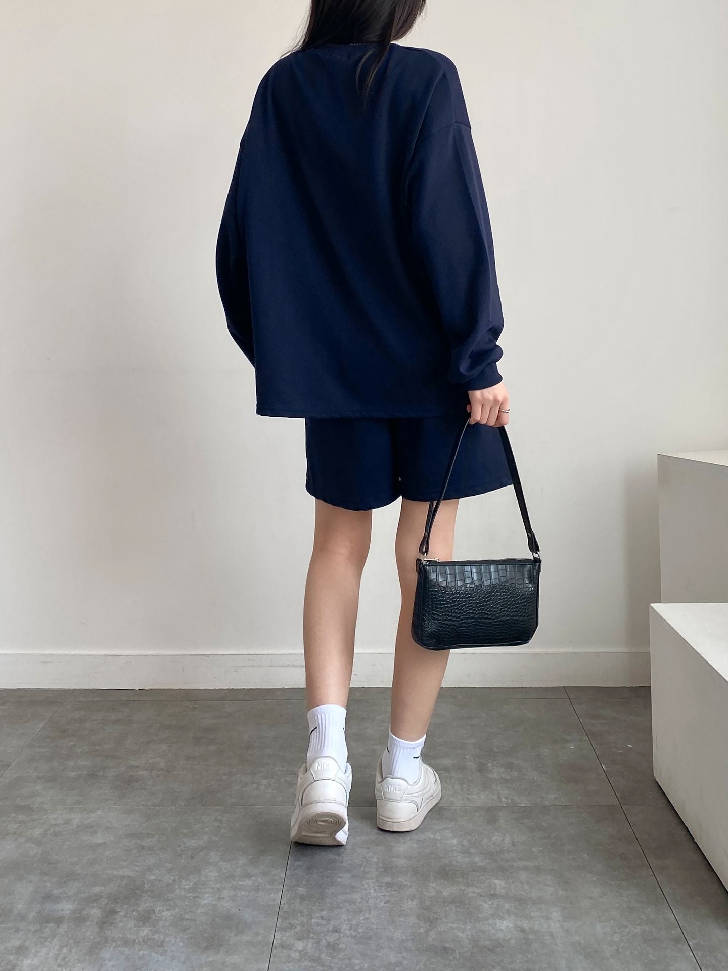 Summer Tracksuit Set Sweatshirts Short Pants