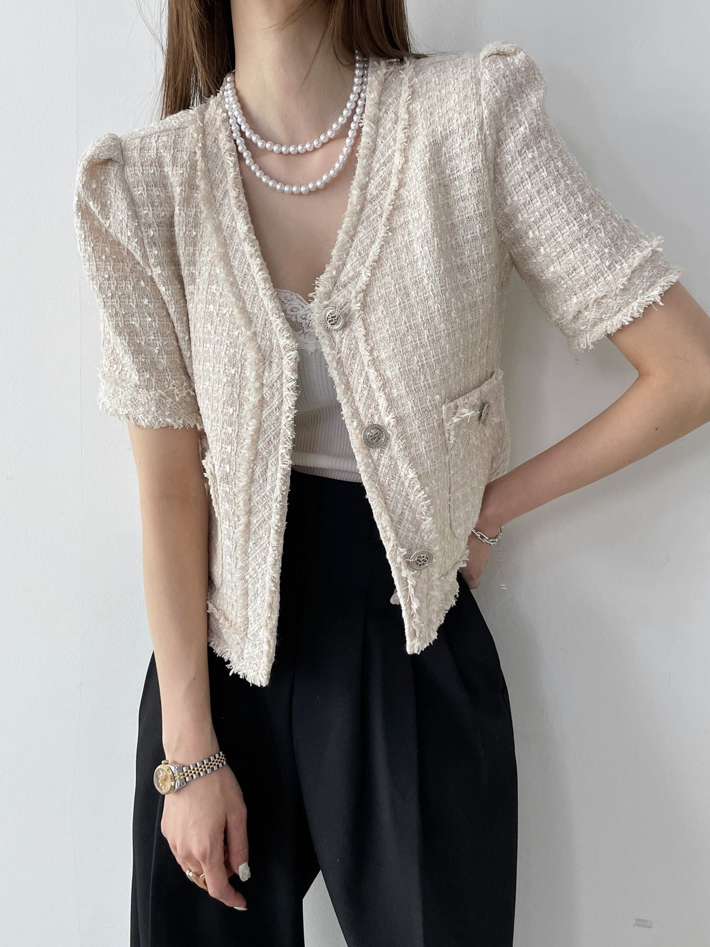 Tweed Jacket Summer Classic