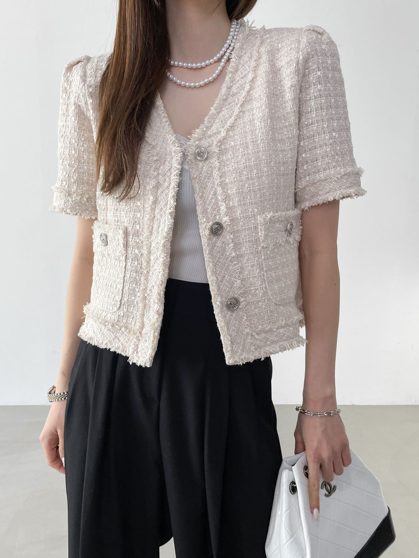 Tweed Jacket Summer Classic