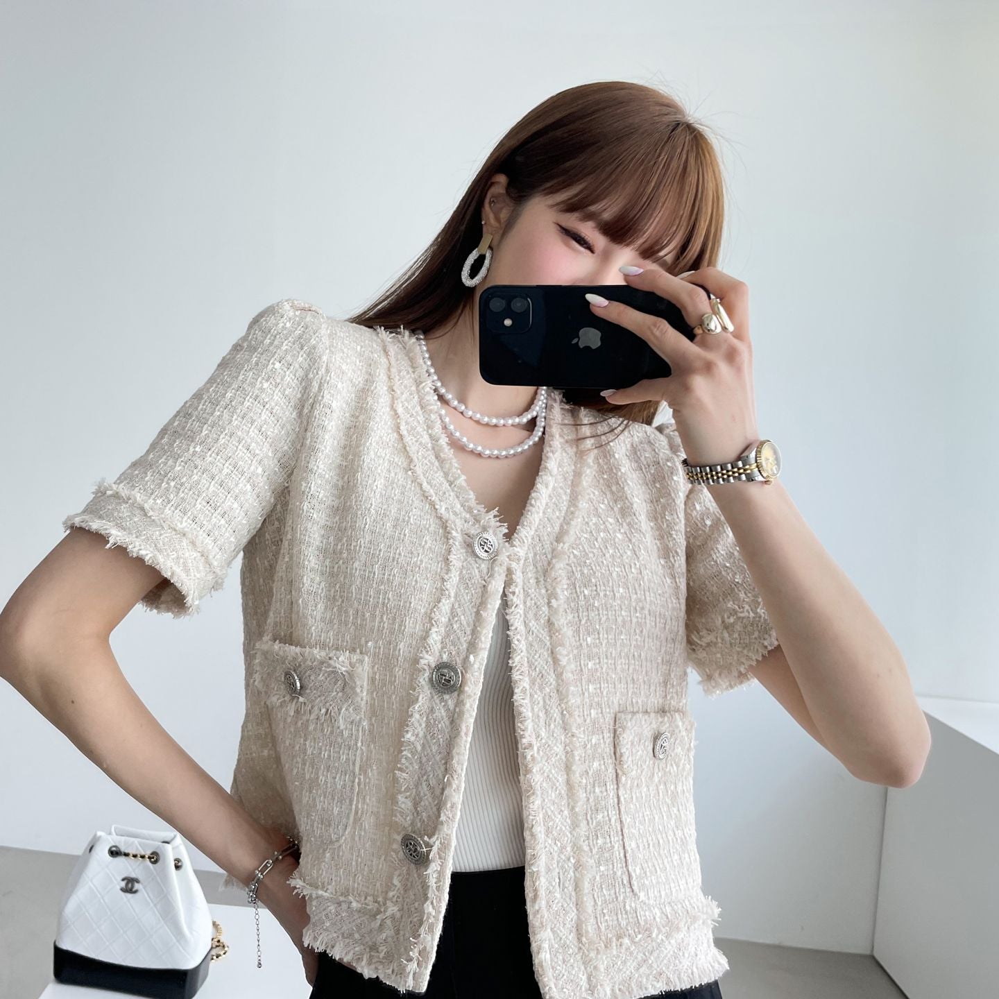 Tweed Jacket Summer Classic
