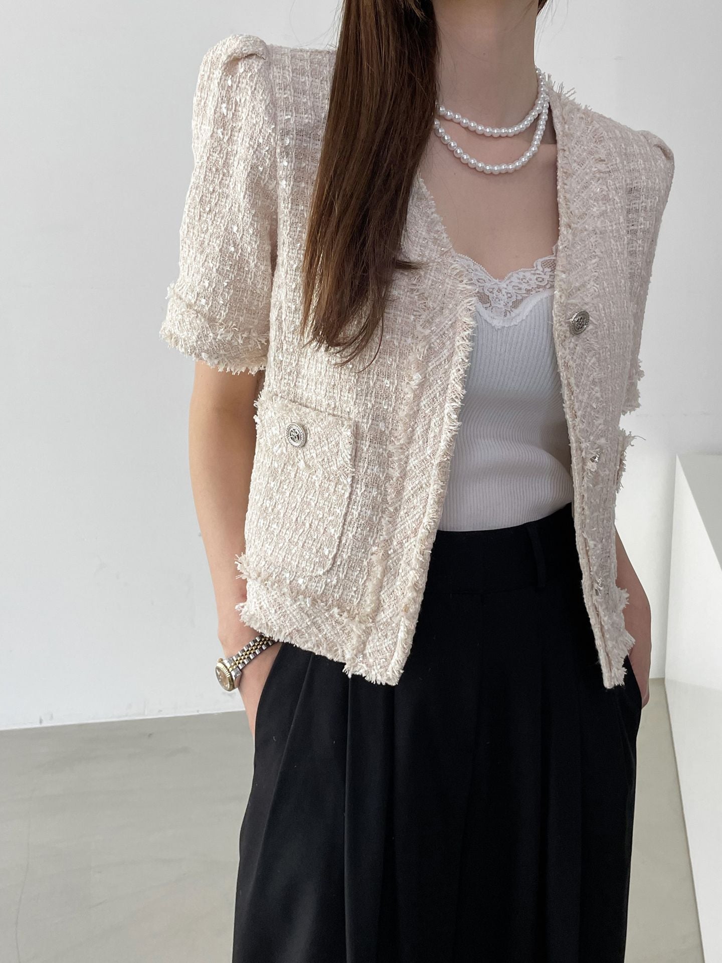 Tweed Jacket Summer Classic