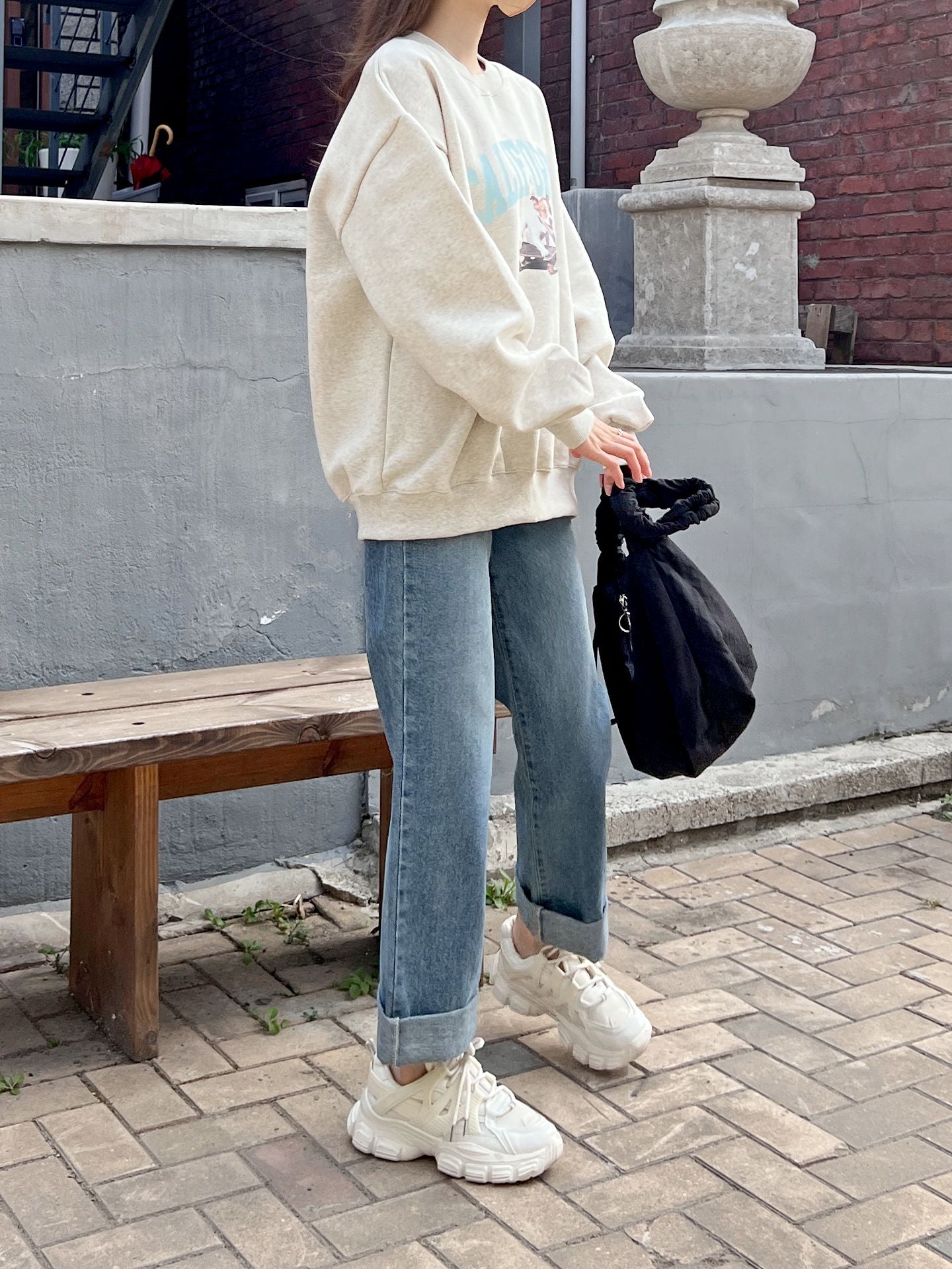 Skateboarding Dog fleece Sweatshirts