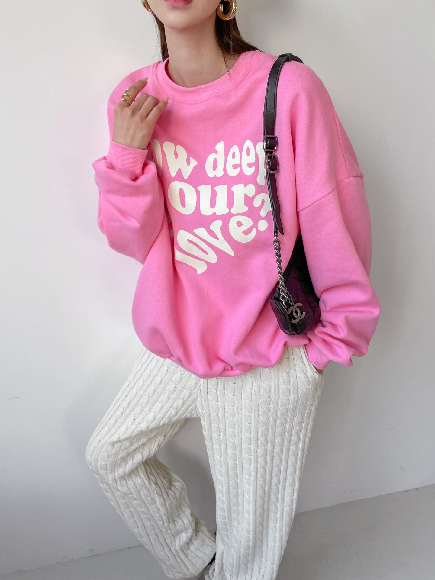 How Deep Is Your Love fleece Sweatshirts
