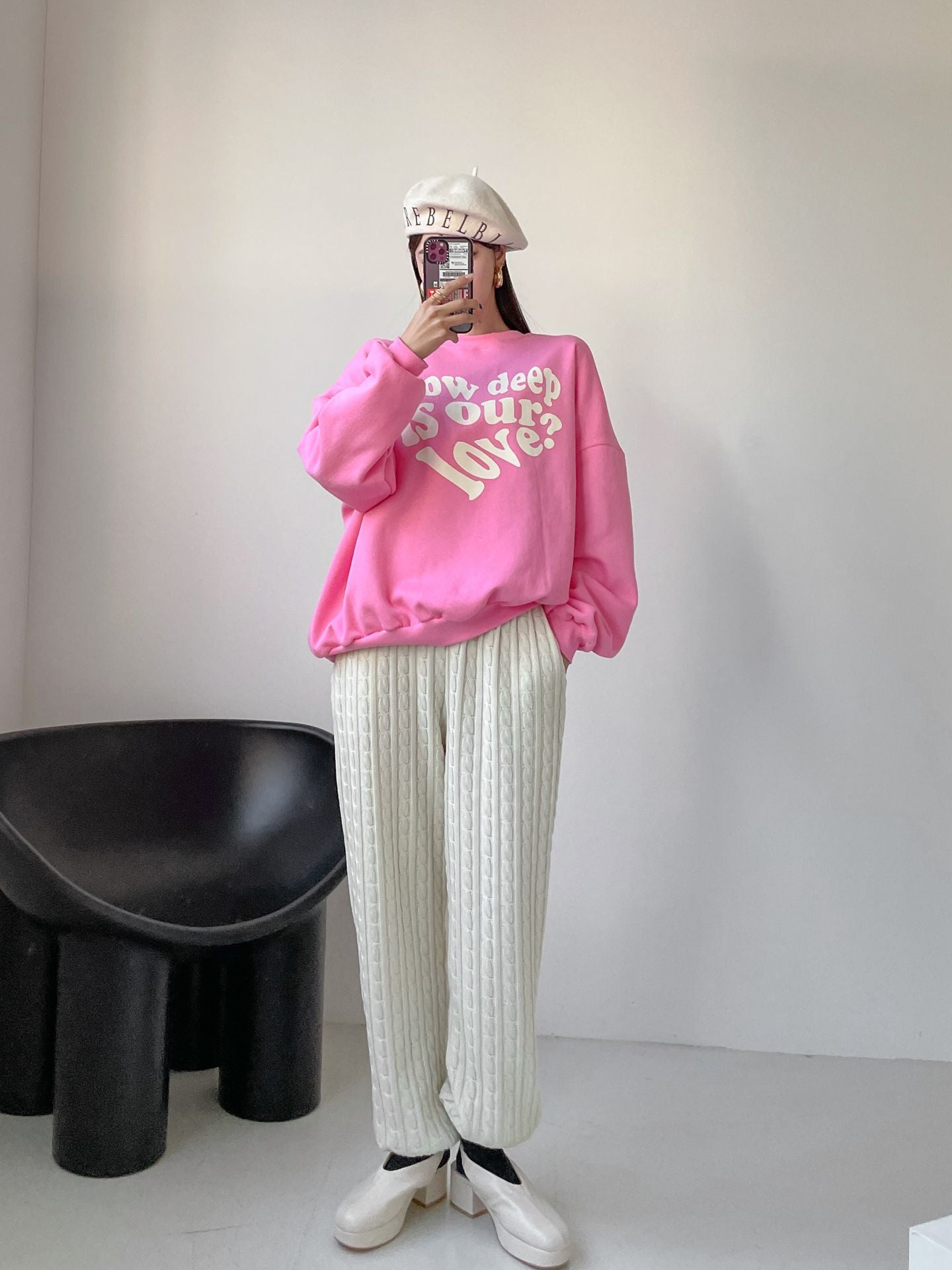 How Deep Is Your Love fleece Sweatshirts