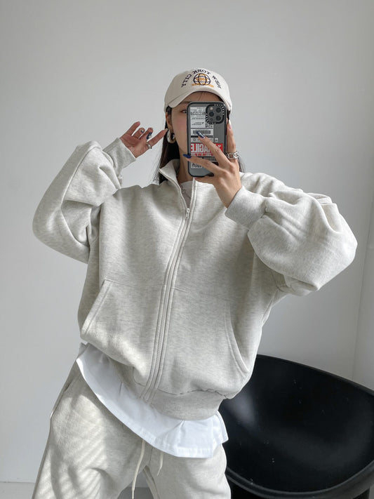 Fleece Zip Up Sweatshirts Comfy