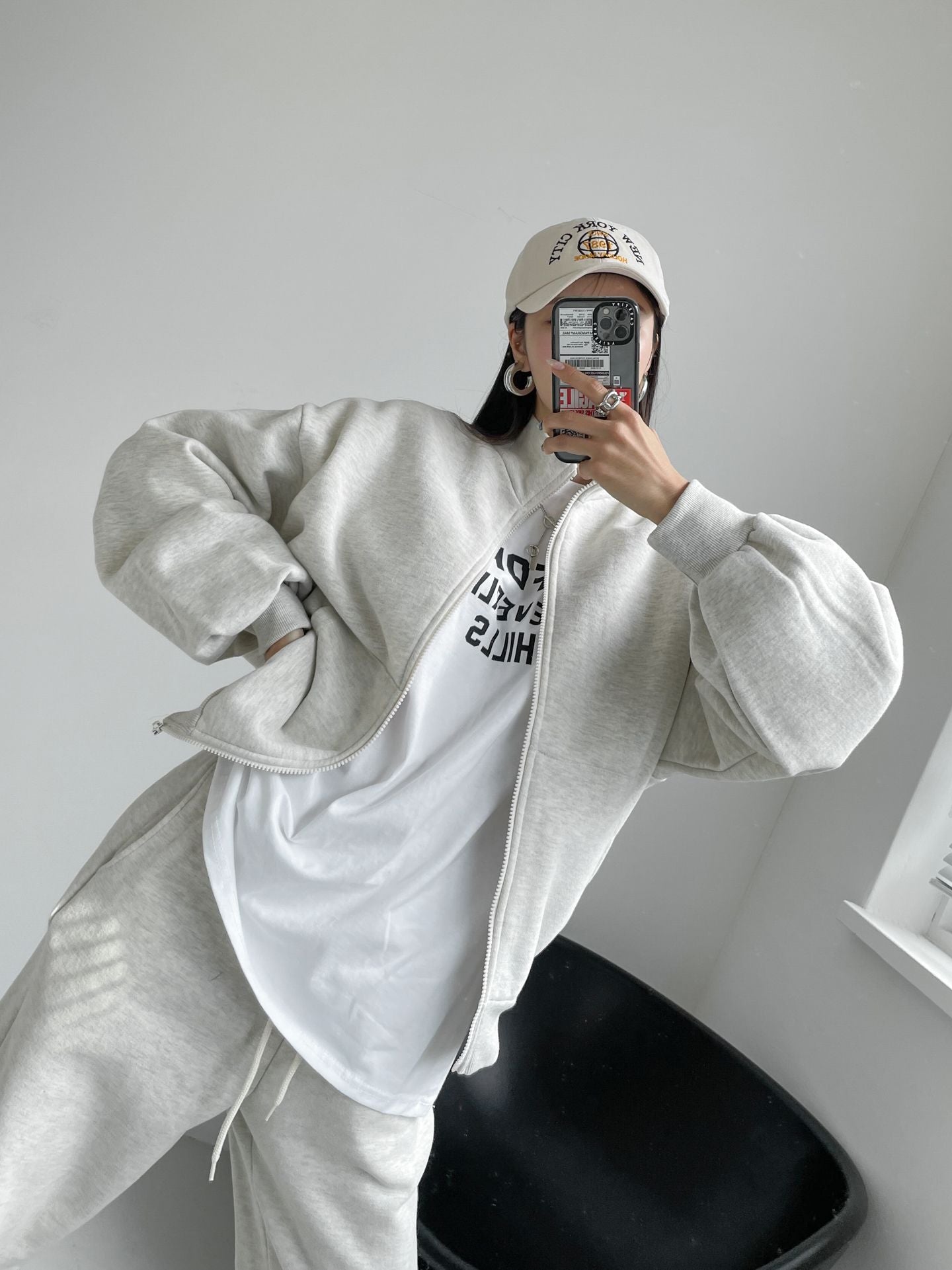 Fleece Zip Up Sweatshirts Comfy