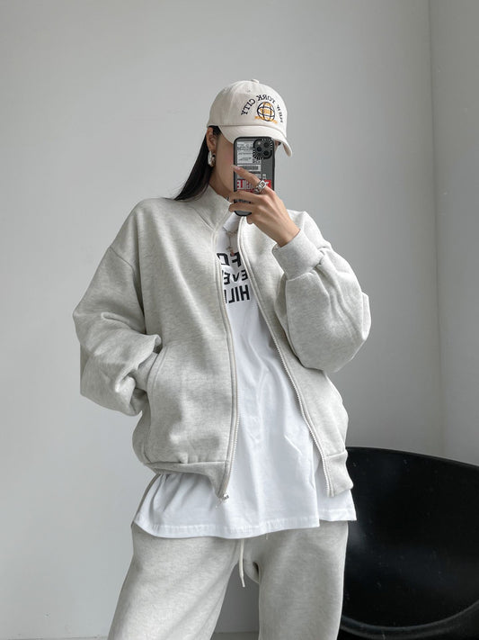 Fleece Zip Up Sweatshirts Comfy