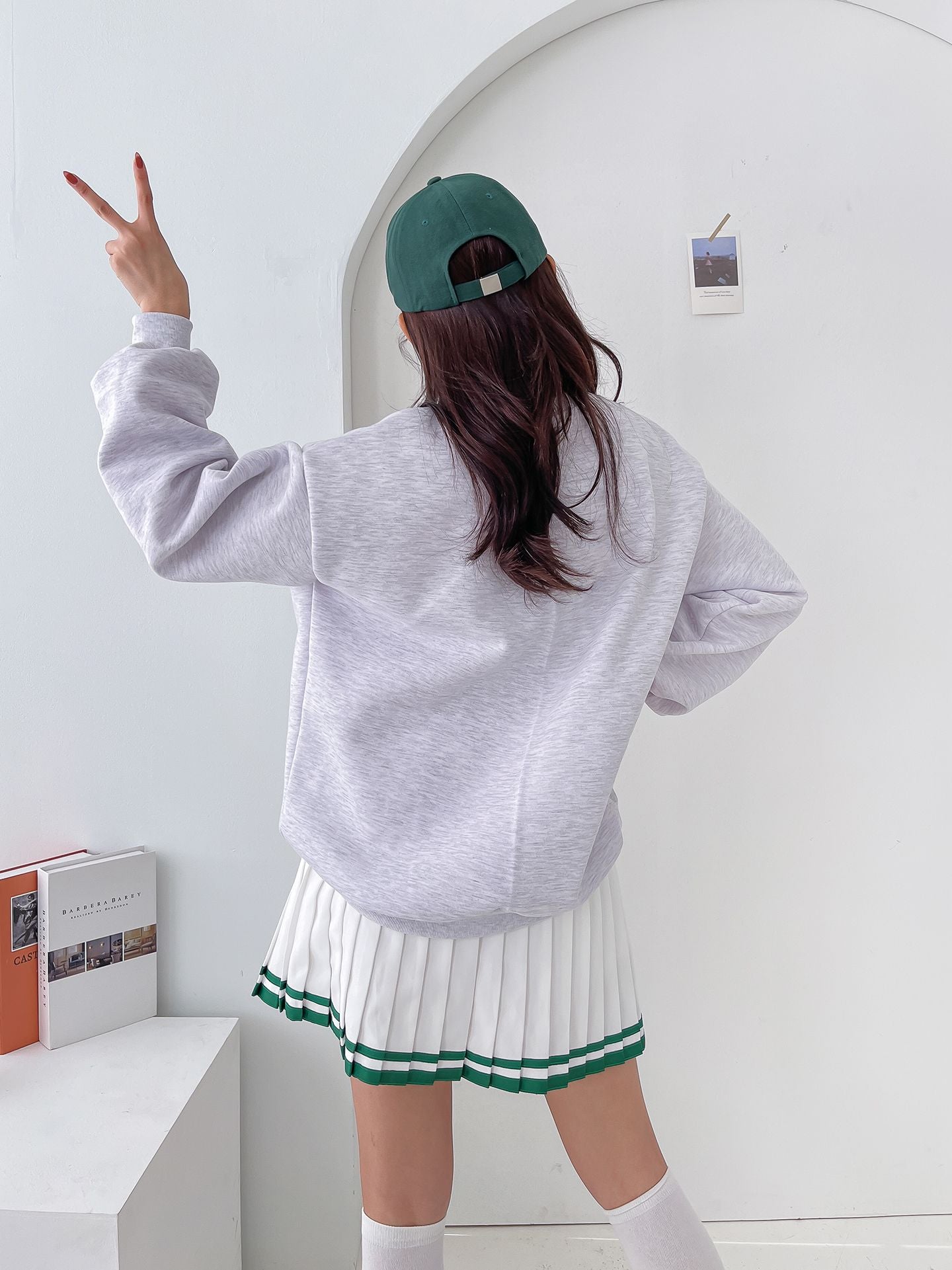 Tennis Club Ball Patch Sweatshirts