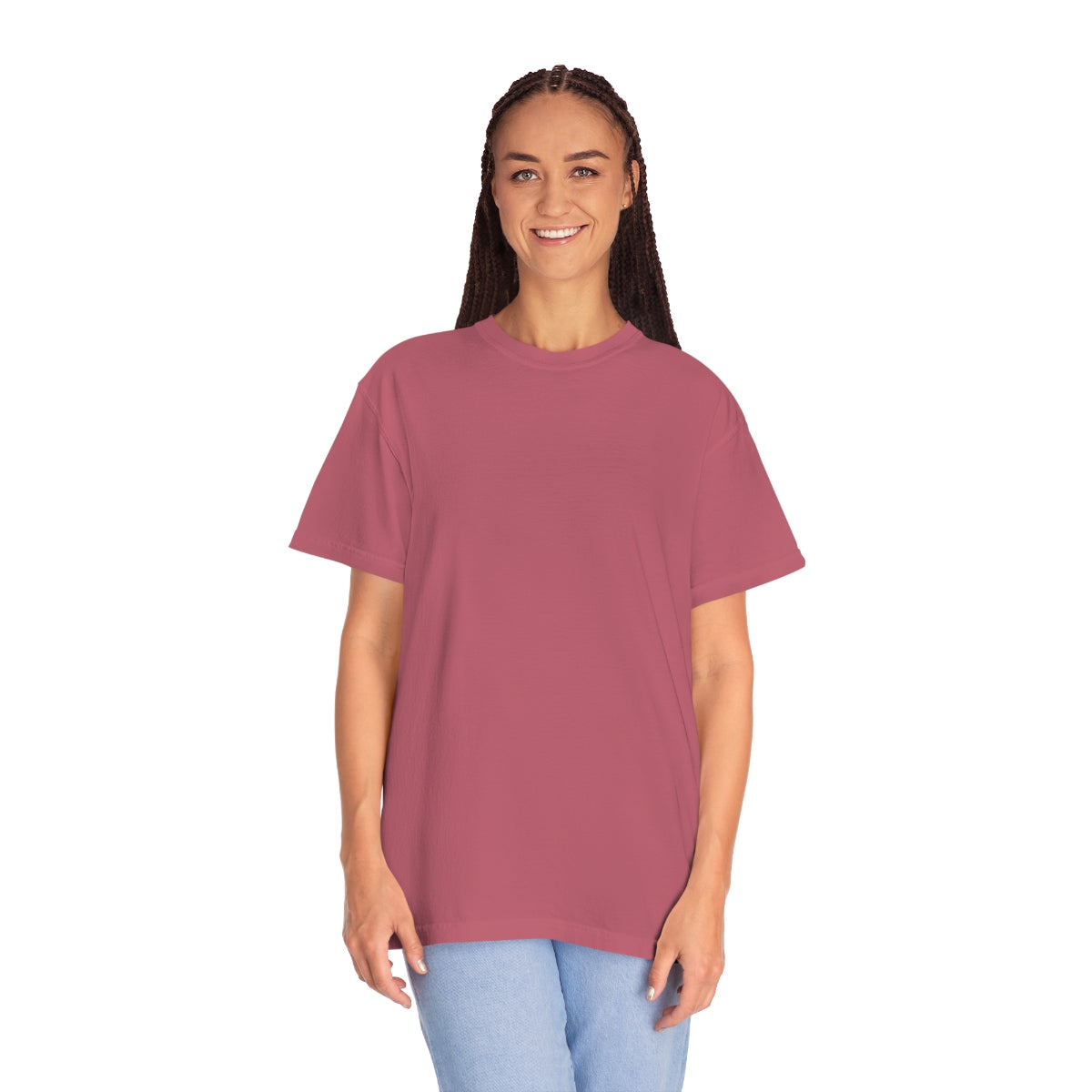 Keep On Smiling / Comfort Colors / Unisex Garment-Dyed T-shirt / White Font