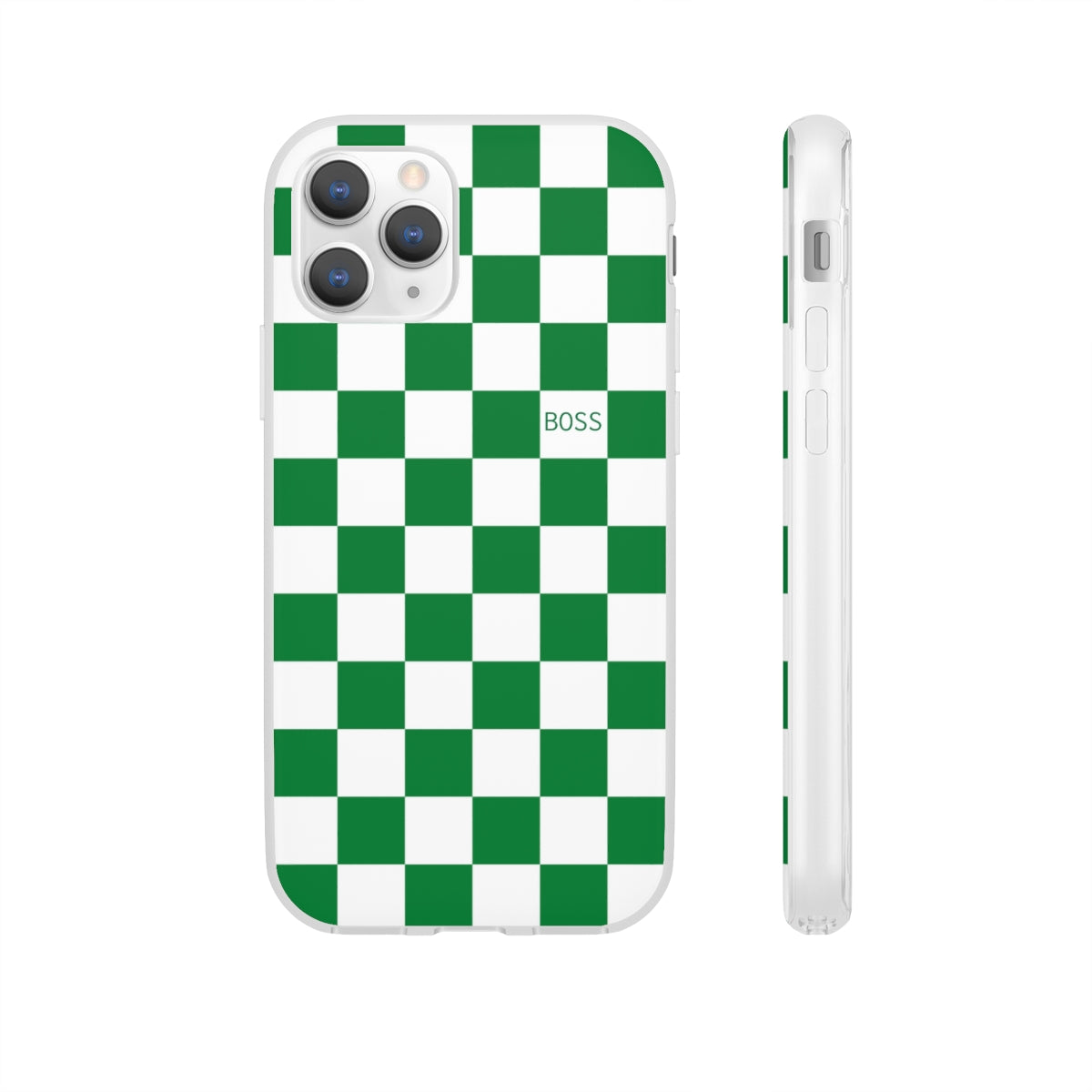 Custom Initial Print Phone Case / iPhone Galaxy / Flexi Cases