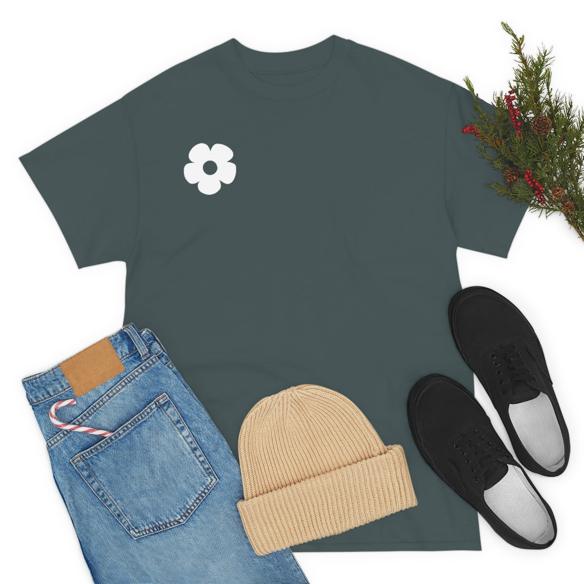 You Are Exactly where you Need To Be / T-shirt Unisex Heavy Cotton Tee / Dark Colors