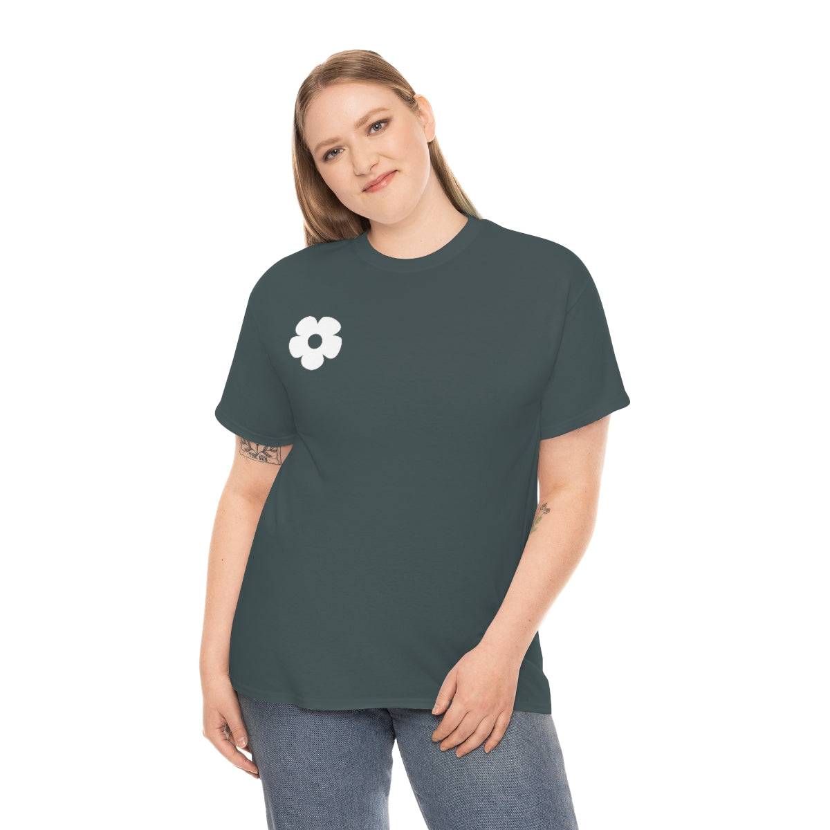 You Are Exactly where you Need To Be / T-shirt Unisex Heavy Cotton Tee / Dark Colors