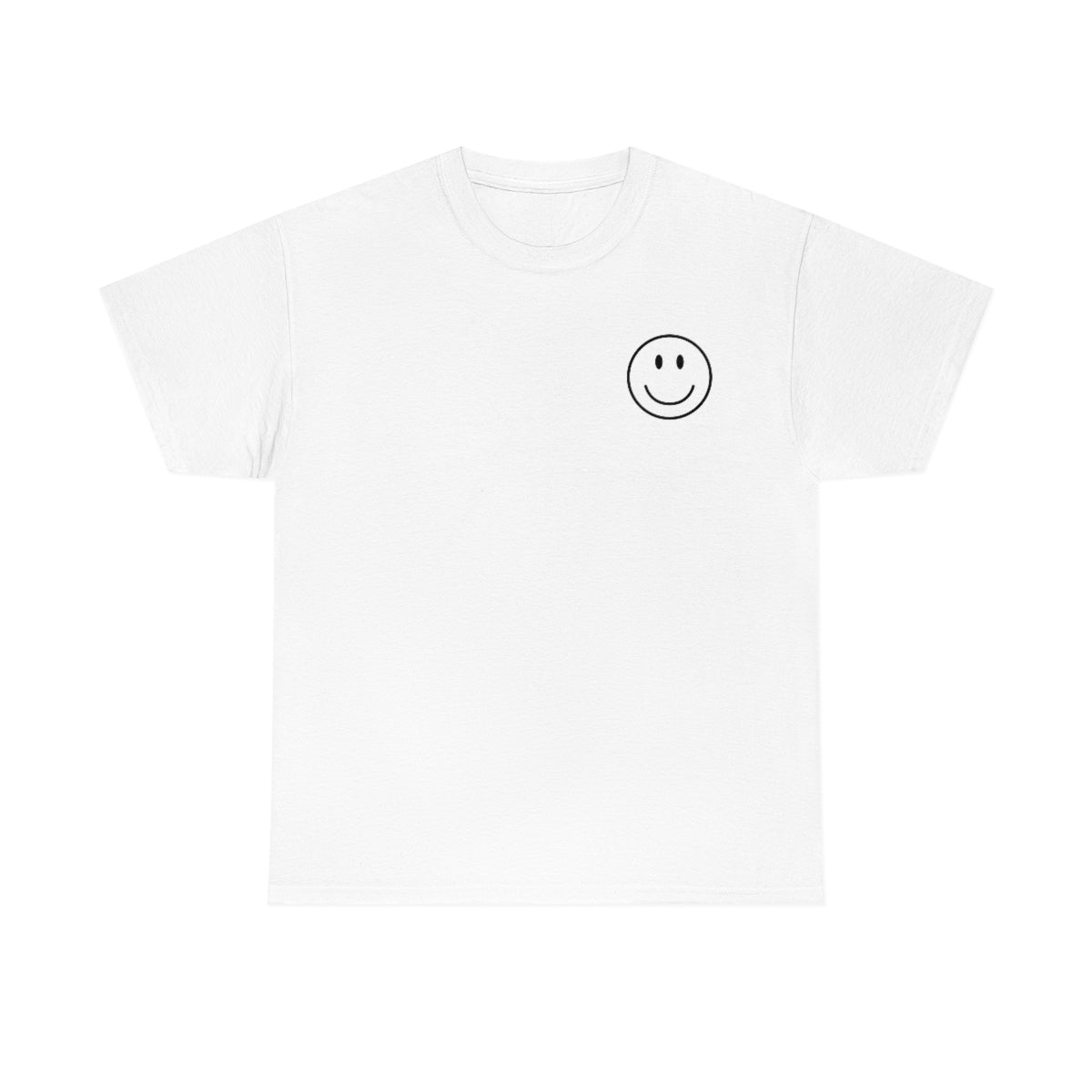 Keep On Smiling / T-shirt Unisex Heavy Cotton Tee / Light Colors
