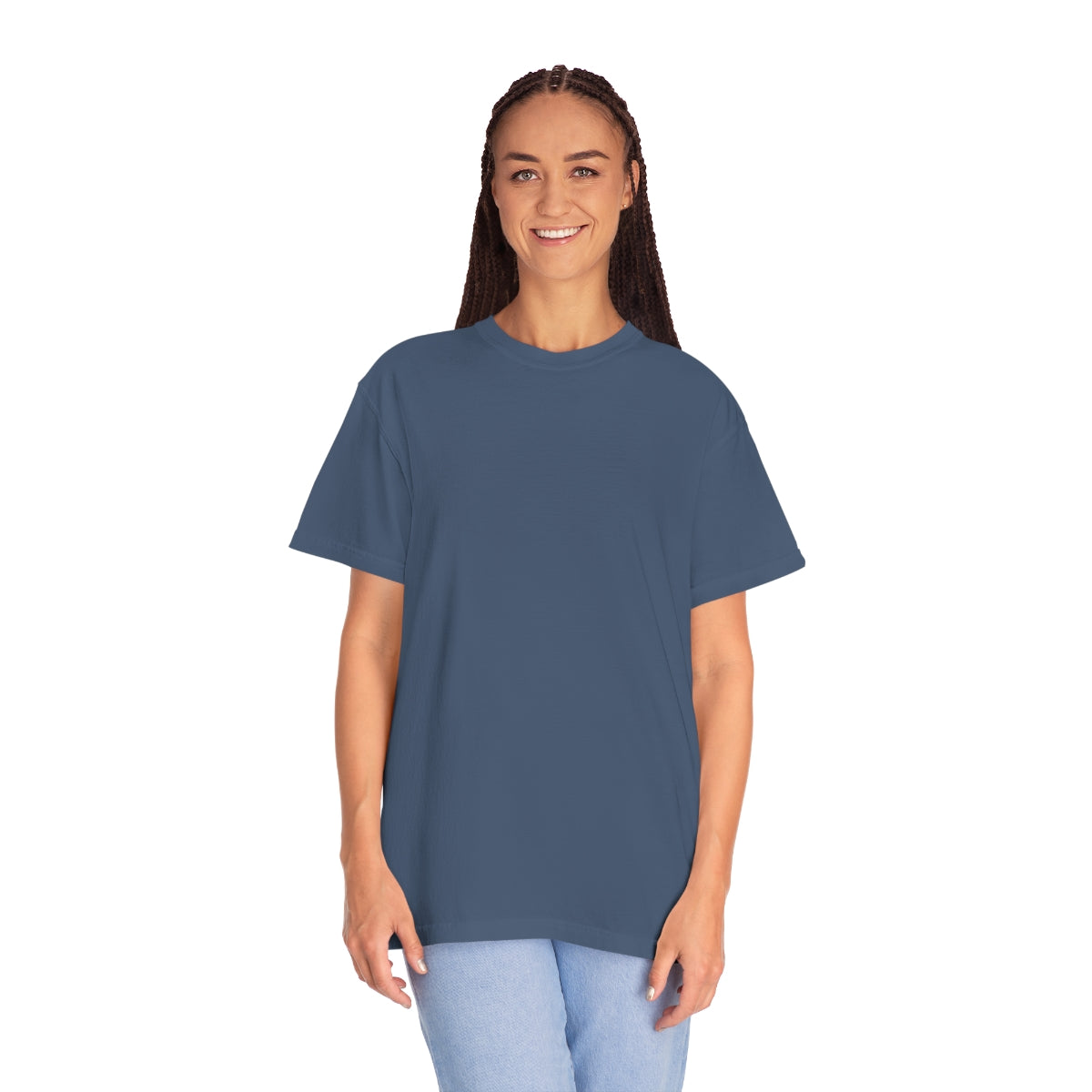 Keep On Smiling / Comfort Colors / Unisex Garment-Dyed T-shirt / White Font