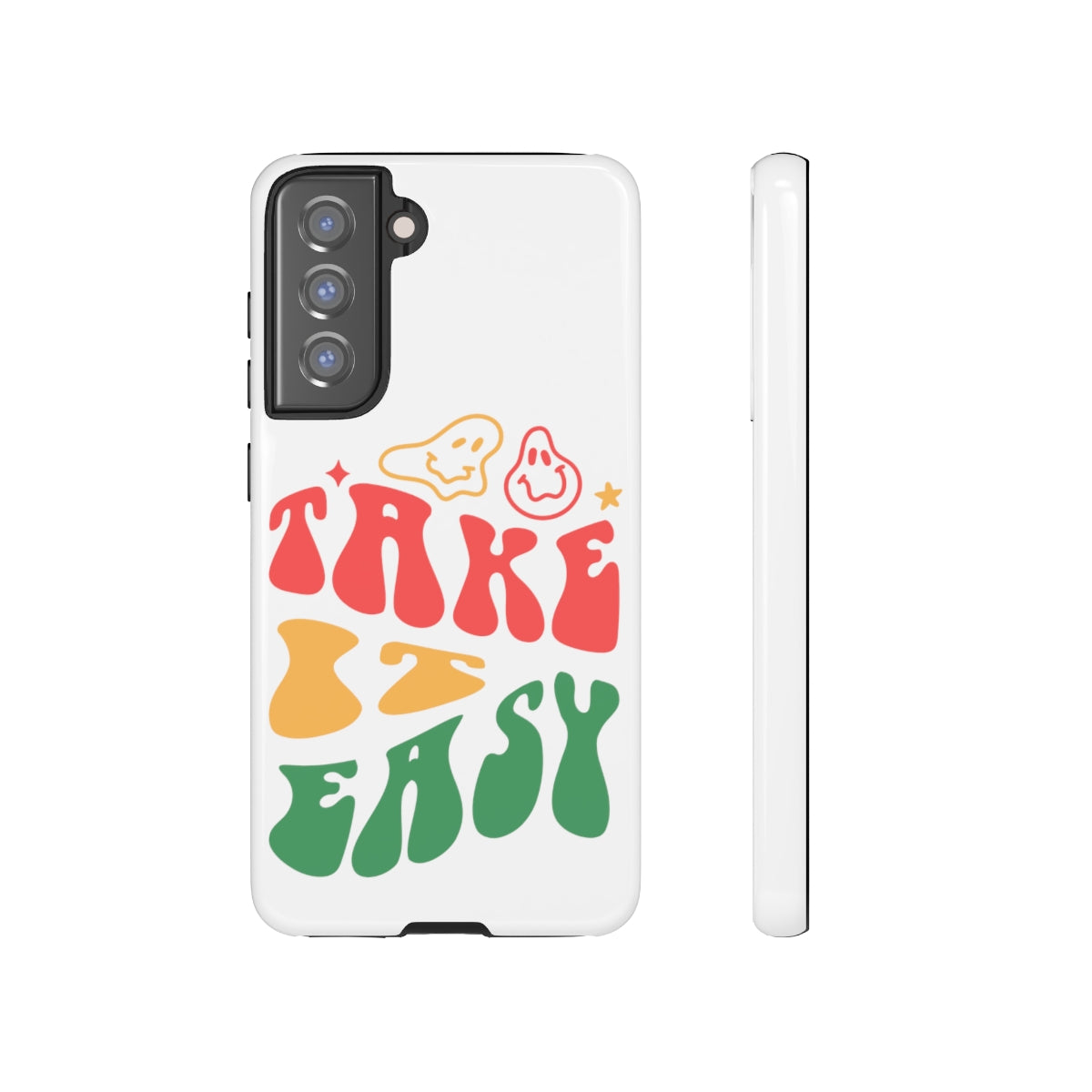 Take It Easy Happy Face / Tough Cases Phone Case