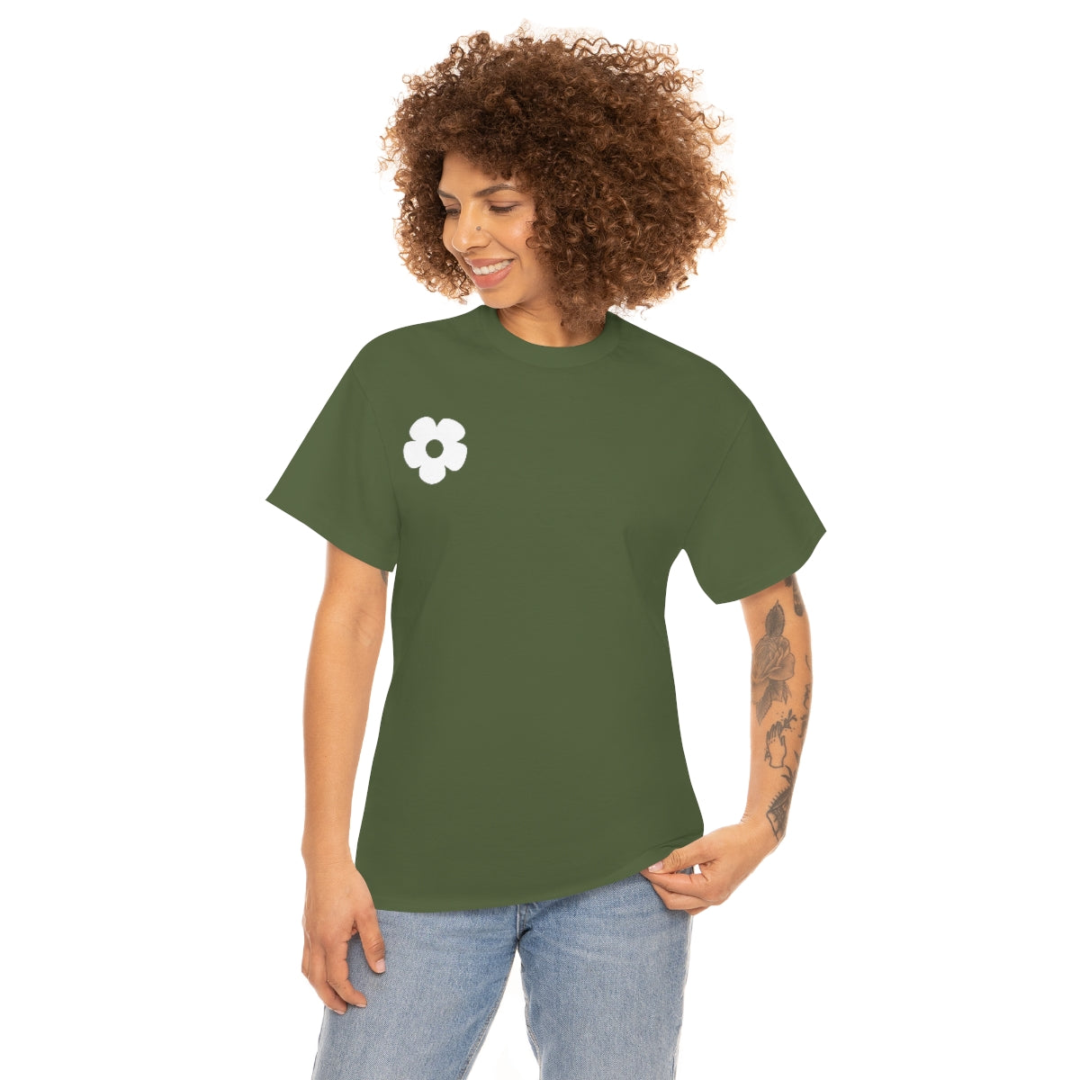 You Are Exactly where you Need To Be / T-shirt Unisex Heavy Cotton Tee / Dark Colors