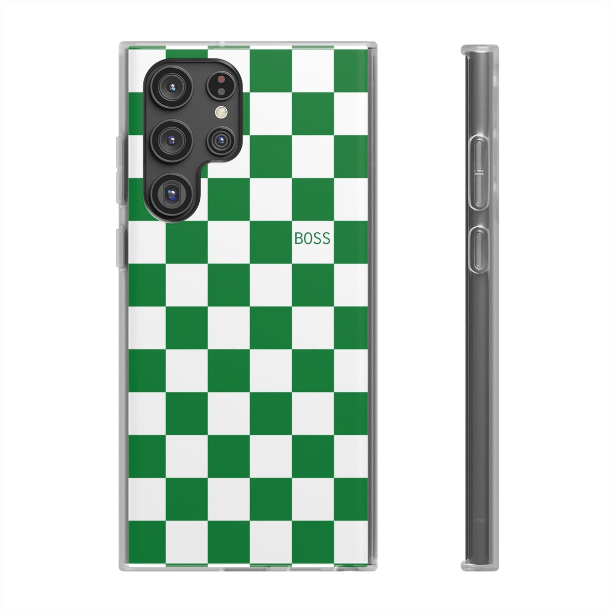 Custom Initial Print Phone Case / iPhone Galaxy / Flexi Cases