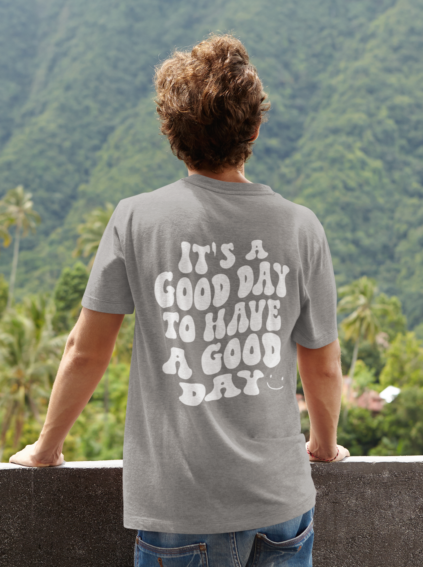 It's a Good Day to Have a Good Day Smile / Unisex Softstyle T-Shirt