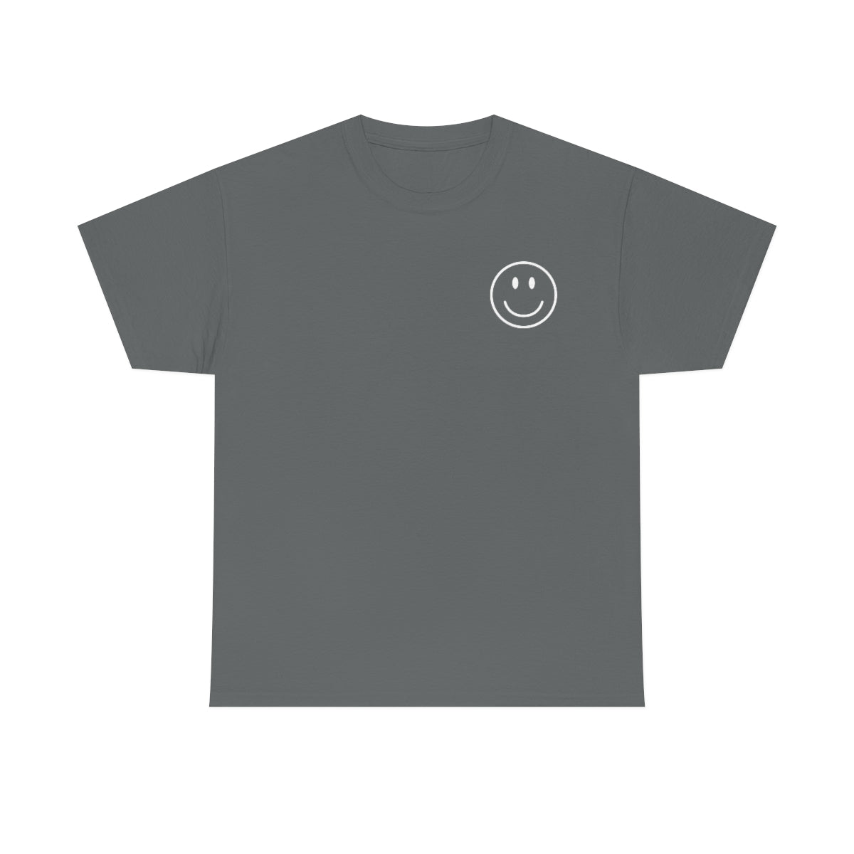 Keep On Smiling / T-shirt Unisex Heavy Cotton Tee / Dark Colors