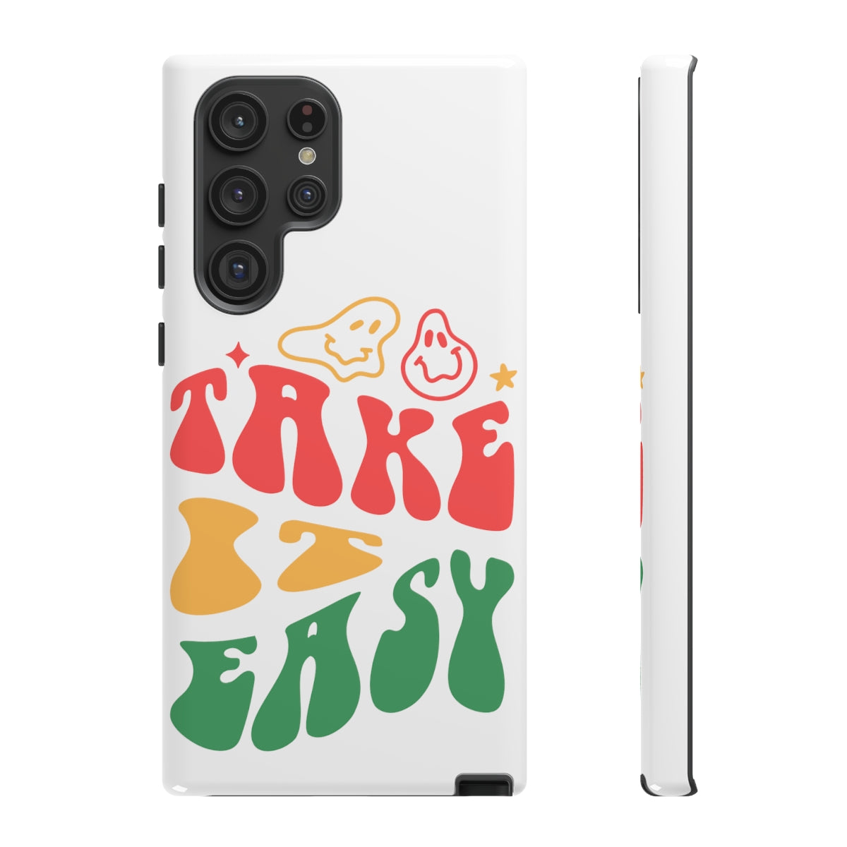 Take It Easy Happy Face / Tough Cases Phone Case