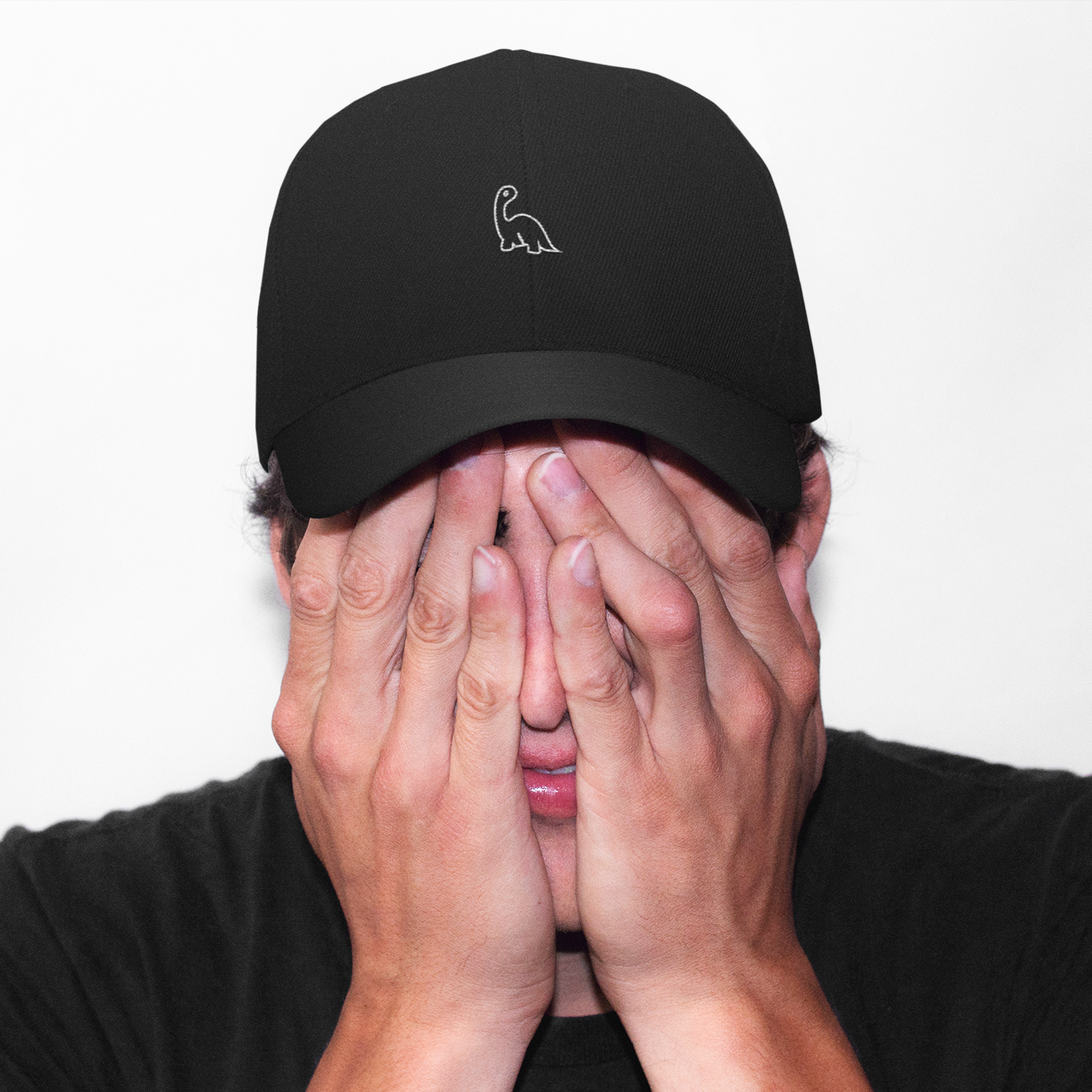 Dinosaur EMBROIDERY Cotton CAP