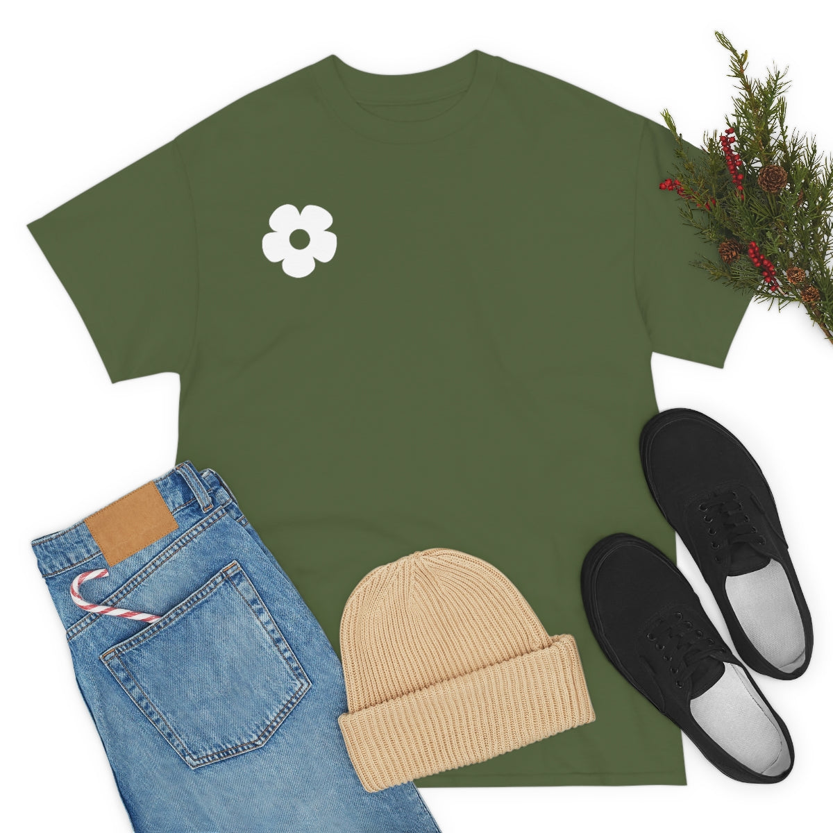 You Are Exactly where you Need To Be / T-shirt Unisex Heavy Cotton Tee / Dark Colors