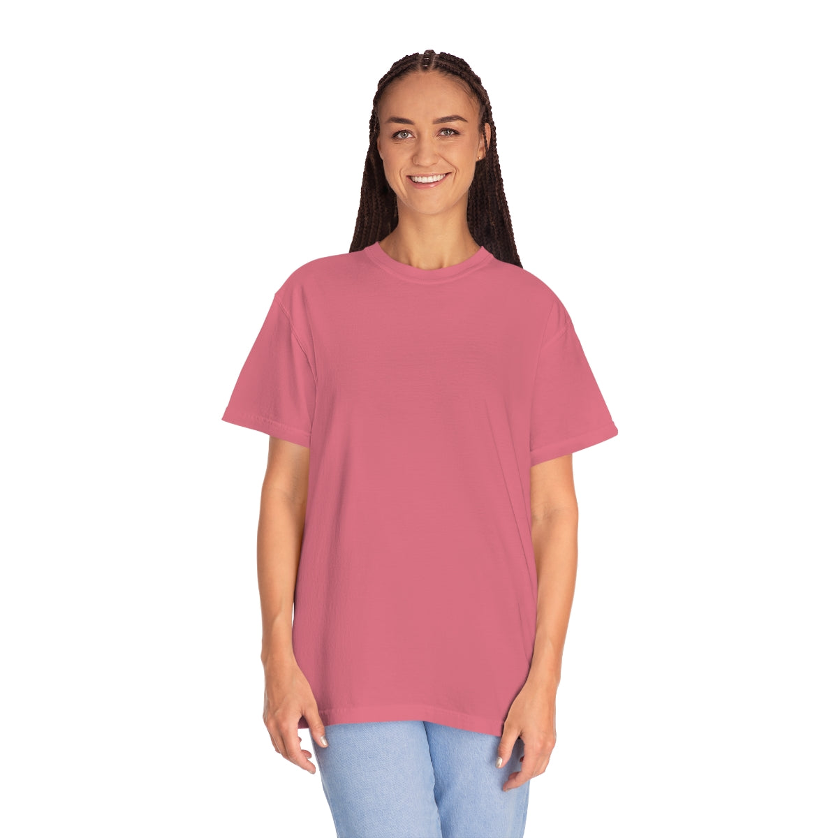 Keep On Smiling / Comfort Colors / Unisex Garment-Dyed T-shirt / White Font