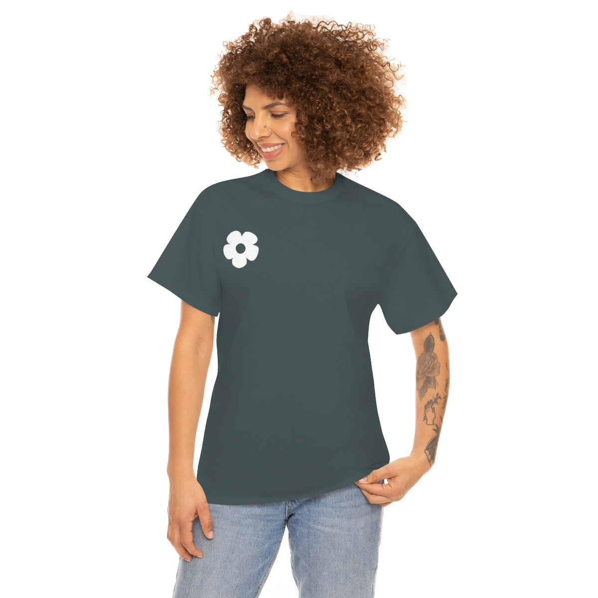 You Are Exactly where you Need To Be / T-shirt Unisex Heavy Cotton Tee / Dark Colors