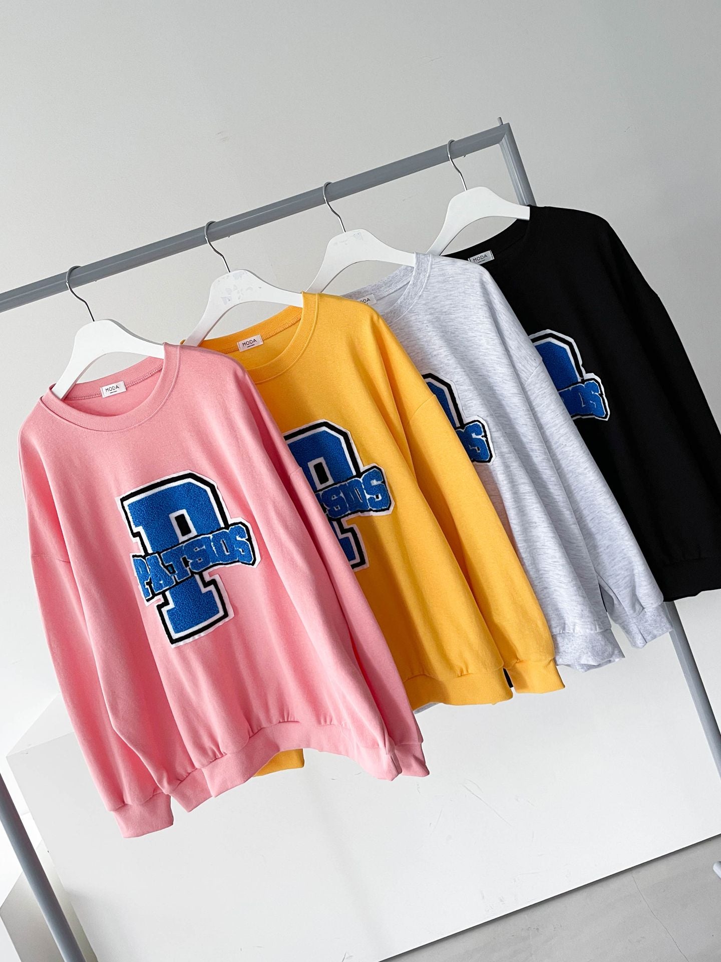 Embroidery big Patch Comfy Sweatshirts