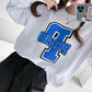 Embroidery big Patch Comfy Sweatshirts