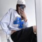 Embroidery big Patch Comfy Sweatshirts