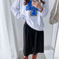Embroidery big Patch Comfy Sweatshirts