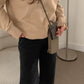Genuine Leather Cross Cellphone Mini Wallet Bag