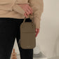 Genuine Leather Cross Cellphone Mini Wallet Bag