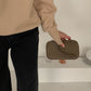 Genuine Leather Cross Cellphone Mini Wallet Bag