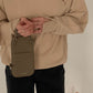 Genuine Leather Cross Cellphone Mini Wallet Bag