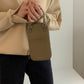 Genuine Leather Cross Cellphone Mini Wallet Bag