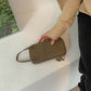 Genuine Leather Cross Cellphone Mini Wallet Bag