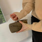 Genuine Leather Cross Cellphone Mini Wallet Bag