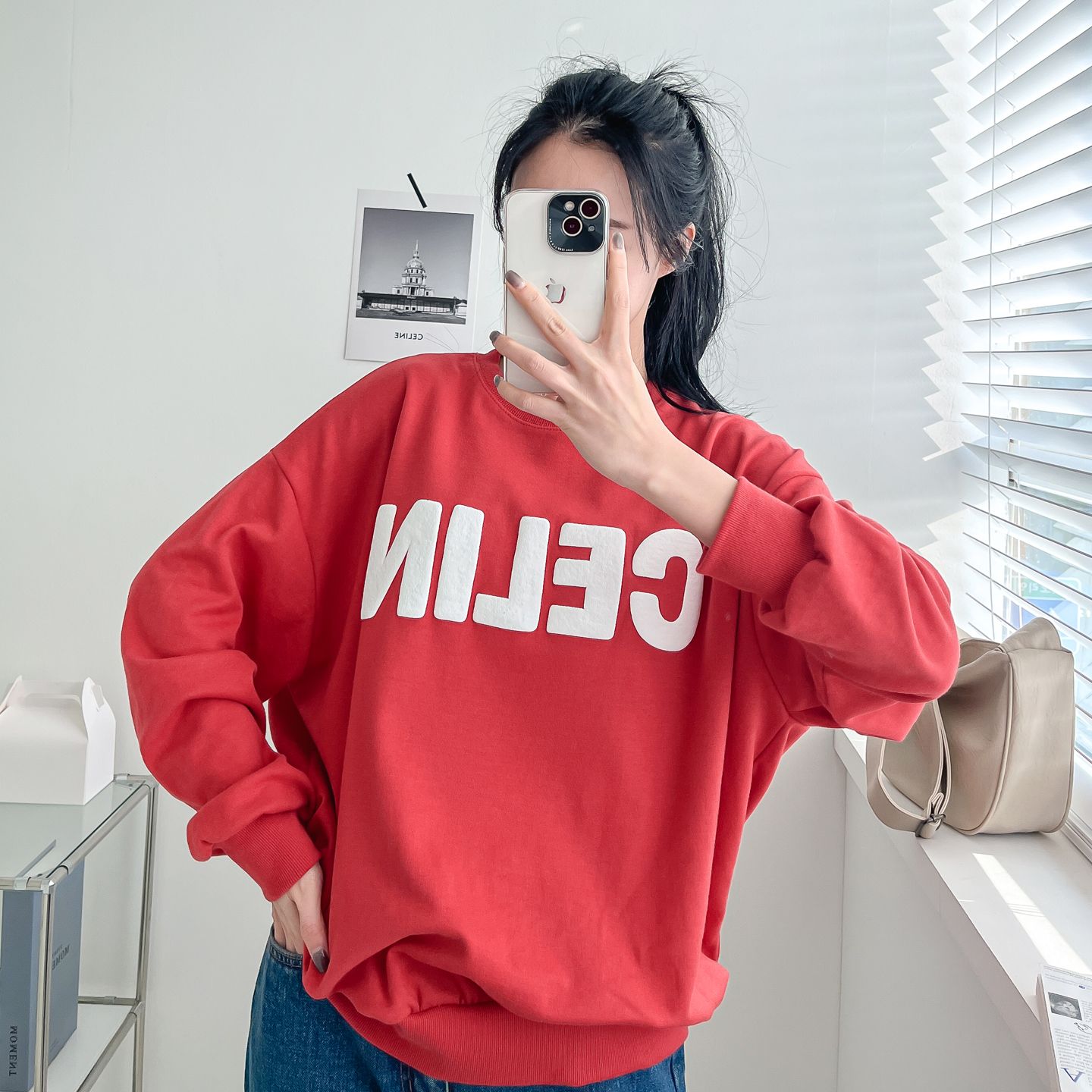 CELIN Print Comfy Sweatshirts