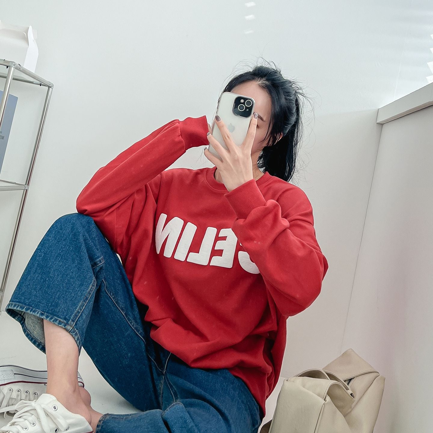CELIN Print Comfy Sweatshirts
