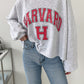 H Comfy Crop Sweatshirts