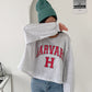 H Comfy Crop Sweatshirts